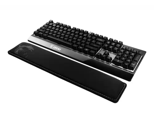 MSI Vigor-WR01 repose-poignet Mémoire de forme, Caoutchouc Noir - Périphérique Informatique - visuel 5