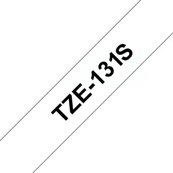 Brother TZE131S ruban d'étiquette Noir sur transparent TZe livraison gratuite