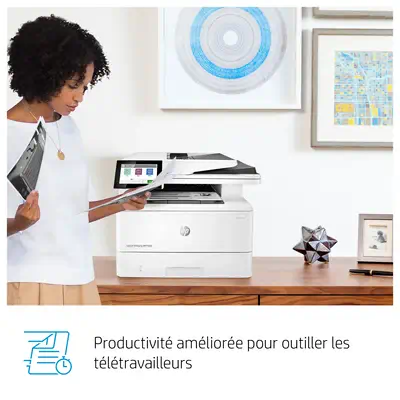LaserJet Enterprise M430f Multifunction Noir et blanc Imprimante, Ethernet uniquement; Copieur, Scan - HP - Impression - visuel 9