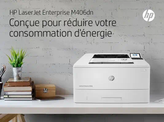 LaserJet Enterprise M406dn Noir et blanc Imprimante, Ethernet uniquement; Recto verso - HP - Imprimante Laser - visuel 10