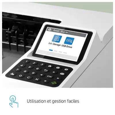 LaserJet Enterprise M406dn Noir et blanc Imprimante, Ethernet uniquement; Recto verso - HP - Imprimante Laser - visuel 9