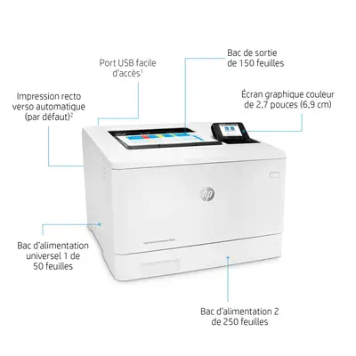LaserJet Enterprise M455dn Couleur Imprimante, Ethernet uniquement; Recto verso - HP - Imprimante Laser - visuel 6