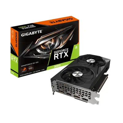 GeForce RTX 3060 WINDFORCE OC 12G (rev. 2.0) - Gigabyte - Carte graphique - visuel 7