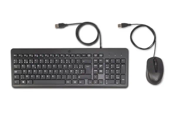 Souris et clavier filaires HP 150 - Pack Clavier, souris - visuel 1