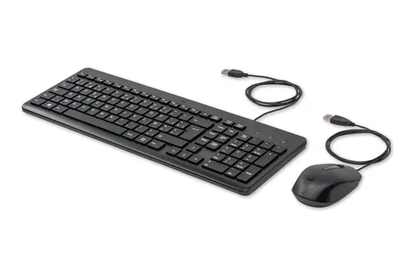 Souris et clavier filaires HP 150 - Pack Clavier, souris - visuel 2