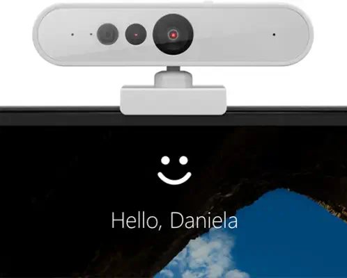 Lenovo GXC1D66063 webcam 2,8 MP 1920 x 1080 pixels USB-C Gris - Webcam - visuel 6