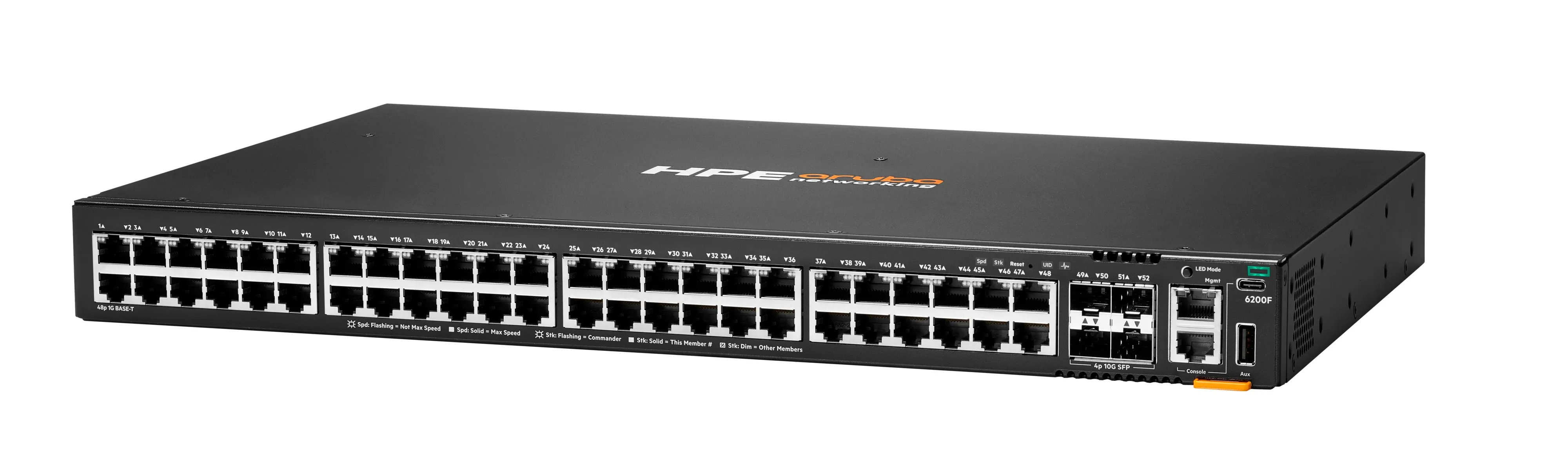 HPE Aruba Networking CX 6200F 48G 4SFP+ Switch - Switchs et Hubs - visuel 2