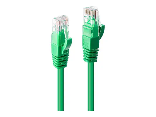 LINDY Cat.6 UTP Cable Green 3m - Lindy - Câble RJ et Fibre optique - visuel 3