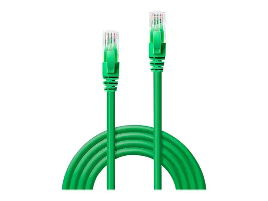 LINDY Cat.6 UTP Cable Green 15m - Lindy - Câble RJ et Fibre optique - visuel 1