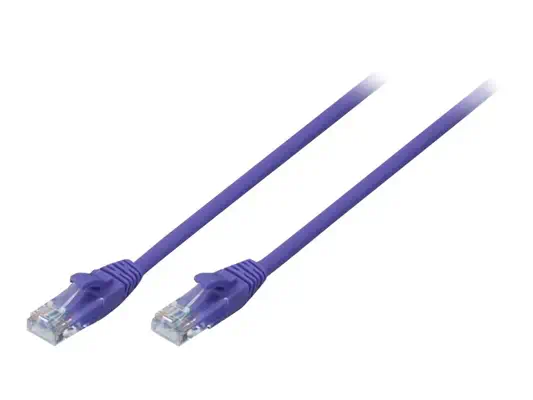 LINDY Cat.6 UTP Cable Purple 10m - Lindy - Câble RJ et Fibre optique - visuel 2