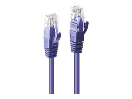 LINDY Cat.6 U/UTP Cable Purple 15m - Lindy - Câble RJ et Fibre optique - visuel 2