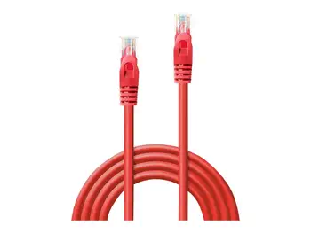 LINDY Basic Cat.6 U/UTP Cable Red 3m comparaison