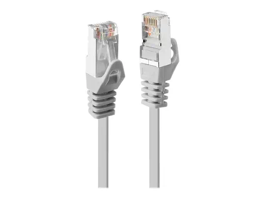 LINDY 7.5m Cat.5e F/UTP Patch Cable Grey 10/100/1000Base-T Gigabit compatible shielded - Lindy - Câble RJ et Fibre optique - visuel 2
