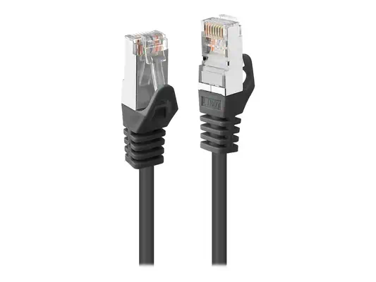 LINDY 5m Cat.5e F/UTP Cable Black - Lindy - Câble RJ et Fibre optique - visuel 2