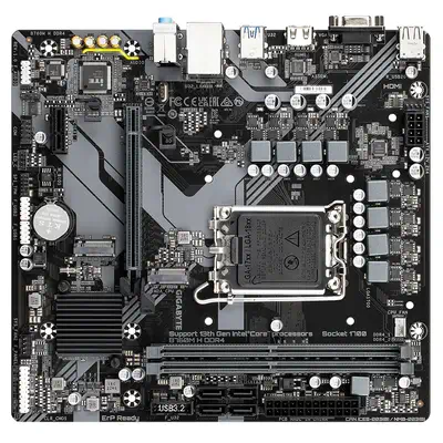 B760M H DDR4 Carte Mère - Prend en charge les processeurs Intel Core 14e génération, VRM numérique 6 - Gigabyte - Carte mère - visuel 5