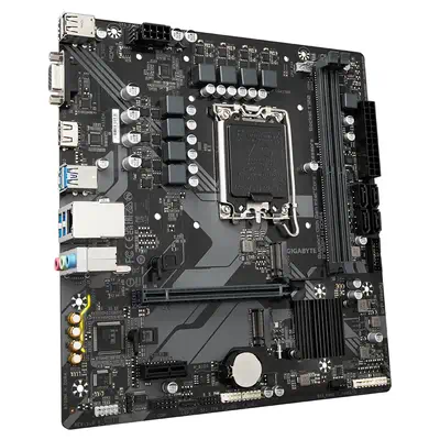 B760M H DDR4 Carte Mère - Prend en charge les processeurs Intel Core 14e génération, VRM numérique 6 - Gigabyte - Carte mère - visuel 3