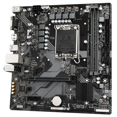 B760M H DDR4 Carte Mère - Prend en charge les processeurs Intel Core 14e génération, VRM numérique 6 - Gigabyte - Carte mère - visuel 4