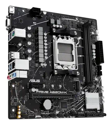 ASUS PRIME A620M-K AMD A620 Emplacement AM5 micro ATX - Asus - Carte mère - visuel 4