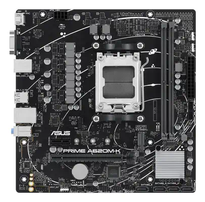 ASUS PRIME A620M-K AMD A620 Emplacement AM5 micro ATX - Asus - Carte mère - visuel 2