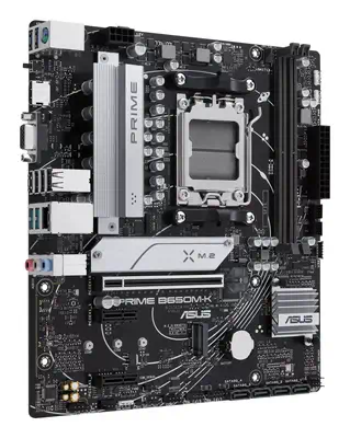 ASUS PRIME B650M-K AMD B650 Emplacement AM5 micro ATX - Asus - Carte mère - visuel 3