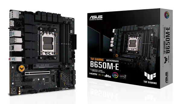 ASUS TUF GAMING B650M-E AMD B650 Emplacement AM5 micro ATX - Asus - Carte mère - visuel 1