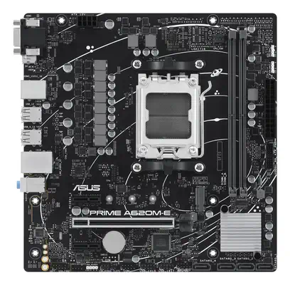 ASUS PRIME A620M-E-CSM AMD A620 Emplacement AM5 micro ATX - Asus - Carte mère - visuel 2