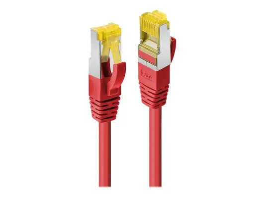 LINDY Cat.7 rawcable S/FTP PIMF LSOH red 0.5m - Lindy - Câble RJ et Fibre optique - visuel 1