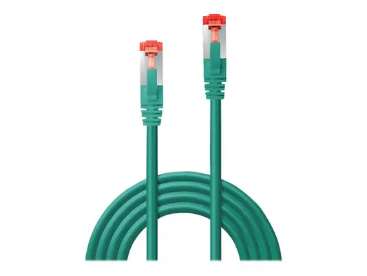 LINDY Cat.6 S/FTP Cable green 3m Patchcable - Lindy - Câble RJ et Fibre optique - visuel 1