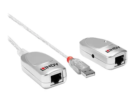 LINDY Extender USB 1.1 Cat.5 50m - Lindy - Câble divers - visuel 1