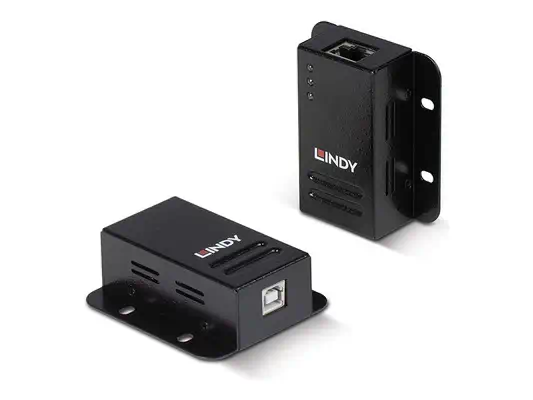 LINDY USB 2.0 Cat.5 Extender 50m Power over RJ45 1 Port - Lindy - Câble divers - visuel 5