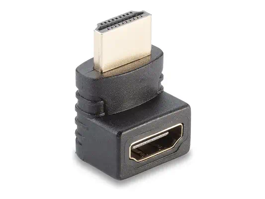 LINDY HDMI Adapter 90 degree up 90 degree angled Male Female - Lindy - Câble divers - visuel 5
