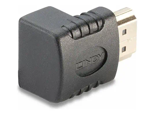 LINDY HDMI Adapter 90 degree up 90 degree angled Male Female - Lindy - Câble divers - visuel 3