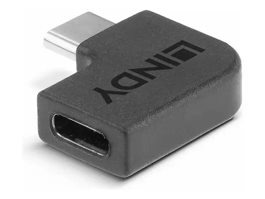 LINDY USB 3.2 Adapter Type C to C 90 USB Type C Female to C Male - Lindy - Câble divers - visuel 3