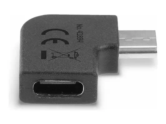 LINDY USB 3.2 Adapter Type C to C 90 USB Type C Female to C Male - Lindy - Câble divers - visuel 1