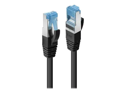 LINDY Cat.6A S/FTP LSOH Black 2m Patchcable - Lindy - Câble RJ et Fibre optique - visuel 1