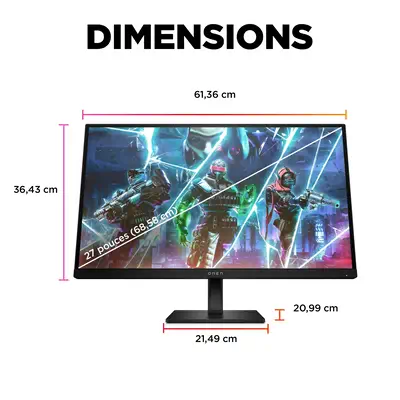 Écran gamer FHD 240 Hz OMEN 27 pouces - OMEN 27s - HP - Ecran Ordinateur - visuel 10