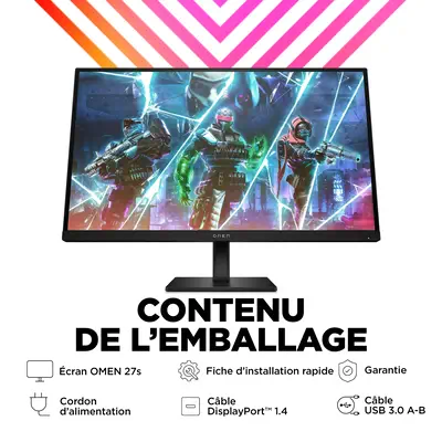 Garantie 0197029615725 - Temps de réponse GTG de 1 ms avec Overdrive