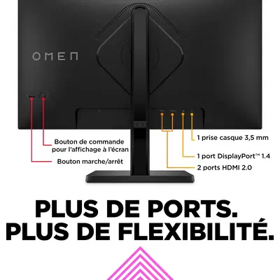 Ecran Ordinateur OMEN 780D9E9#ABB offre - Technologie AMD FreeSync™ Premium