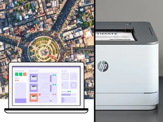 LaserJet Pro 3002dn Noir et blanc Imprimante, Ethernet uniquement; Recto verso - HP - Imprimante Laser - visuel 9