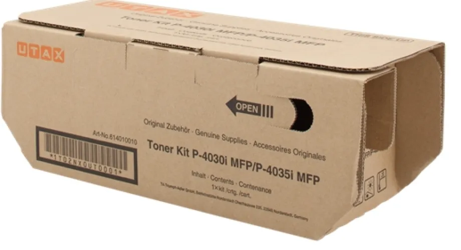 UTAX 614010010 Cartouche de toner 1 pièce(s) Original Noir livraison gratuite