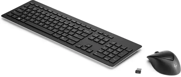 Souris et clavier sans fil rechargeables HP 950MK - Pack Clavier, souris - visuel 2