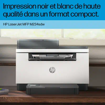 LaserJet M234sdw Sans fil Multifunction Noir et blanc Imprimante, Copieur, Scanner; Recto verso - HP - Imprimante Laser - visuel 8