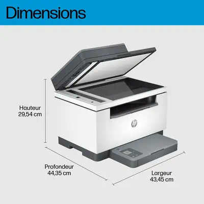 LaserJet M234sdw Sans fil Multifunction Noir et blanc Imprimante, Copieur, Scanner; Recto verso - HP - Imprimante Laser - visuel 5