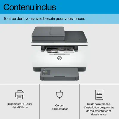 LaserJet M234sdn Multifunction Noir et blanc Imprimante, Ethernet uniquement; Copieur, Scanner - HP - Imprimante Laser - visuel 4