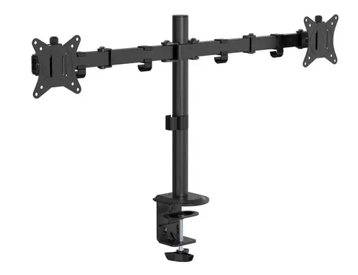 eSTUFF GLB227002 support d'écran plat pour bureau 81,3 cm (32") Noir - Accessoire Moniteur - visuel 3