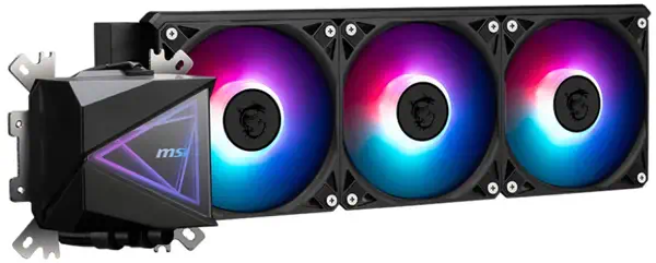 MSI MAG Coreliquid I360 Boitier PC Refroidisseur de liquide tout-en-un 12 cm Noir 1 pièce(s) - Refroidissement PC - visuel 2
