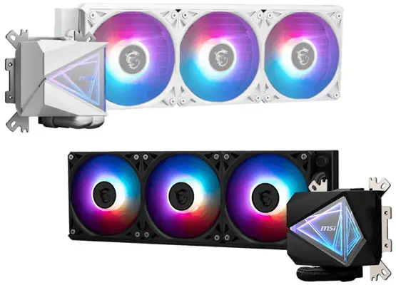 MSI MAG Coreliquid I360 Boitier PC Refroidisseur de liquide tout-en-un 12 cm Noir 1 pièce(s) - Refroidissement PC - visuel 5