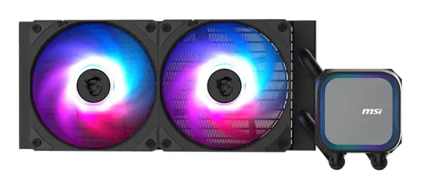 MSI MAG Coreliquid A13 240 Carte-mère, Processeur Refroidisseur de liquide tout-en-un 12 cm Noir 1 p - Refroidissement PC - visuel 2