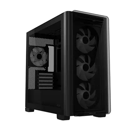 ASUS A23 PLUS TG ARGB BLACK Micro Tower Noir - Asus - Boitier - visuel 6