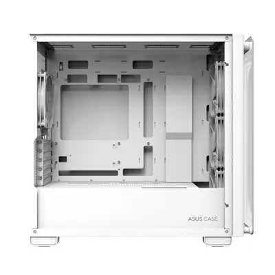 ASUS A23 PLUS TG ARGB WHITE Micro Tower Blanc - Asus - Boitier - visuel 3